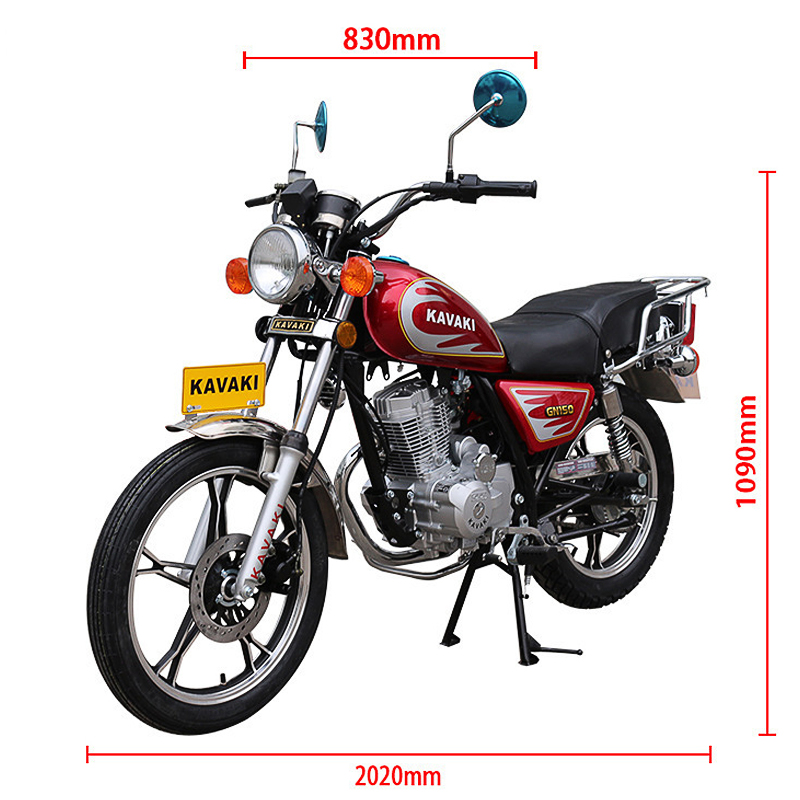 Motocicleta de gasolina 150cc KAVAKI GN150 - Imagen 6