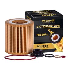 Filtro olio a lunga durata Premium Guard fino a 10.000 miglia PG5607EX | Adatto a BMW X5 2007-2018, 328i 2007-2013, X3 2013-2017, 328i xDrive 2013-2016, 335i 2007-2015, 535i 2008-2016, X1 2012-2015